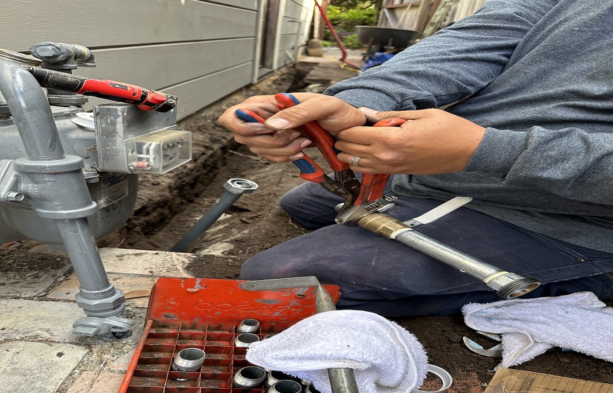 gas line repair